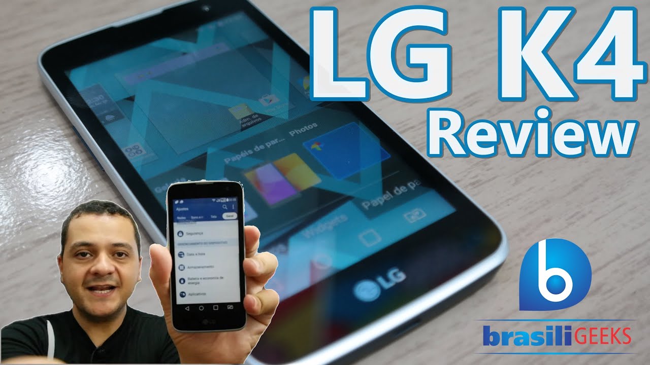 LG K4 - O Smartphone mais barato da LG! Review (Análise Completa em Português)