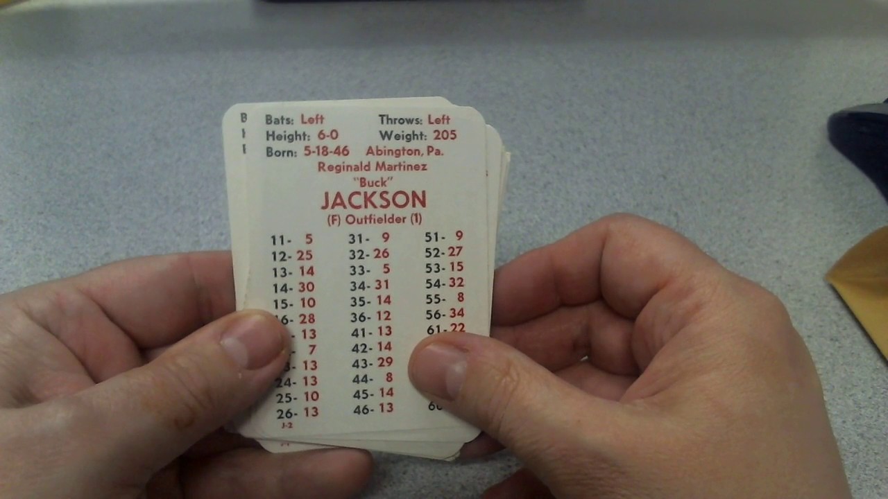 APBA Baseball Cards 1978 MLB Season Pickup and 'Unboxing' Part #1 American League