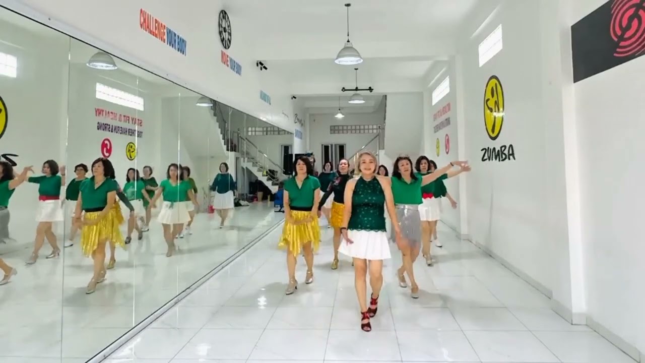 New heart Line Dance Demo by SIANTAR DANCE CLUB