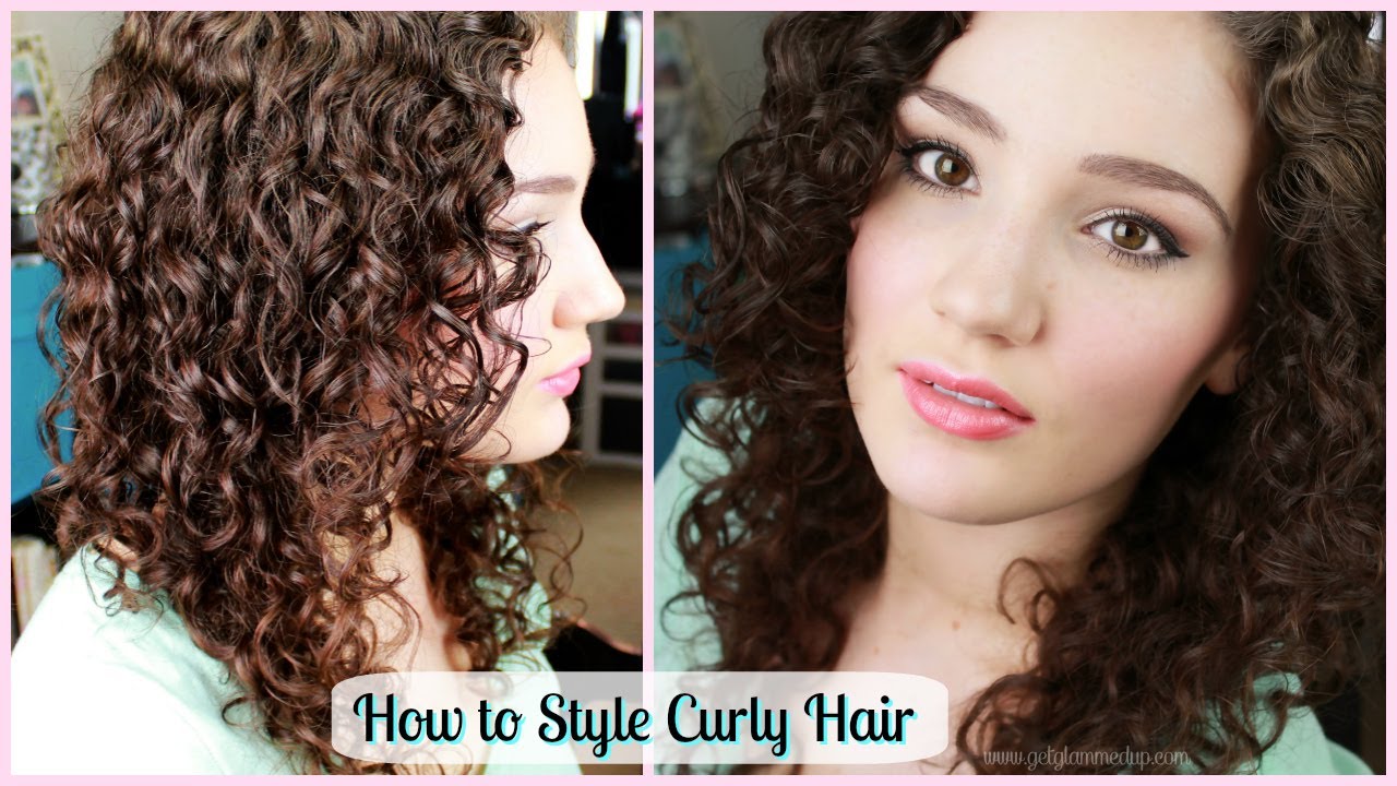 How to Style Curly Hair & Create Ringlets +GIVEAWAY WINNER!