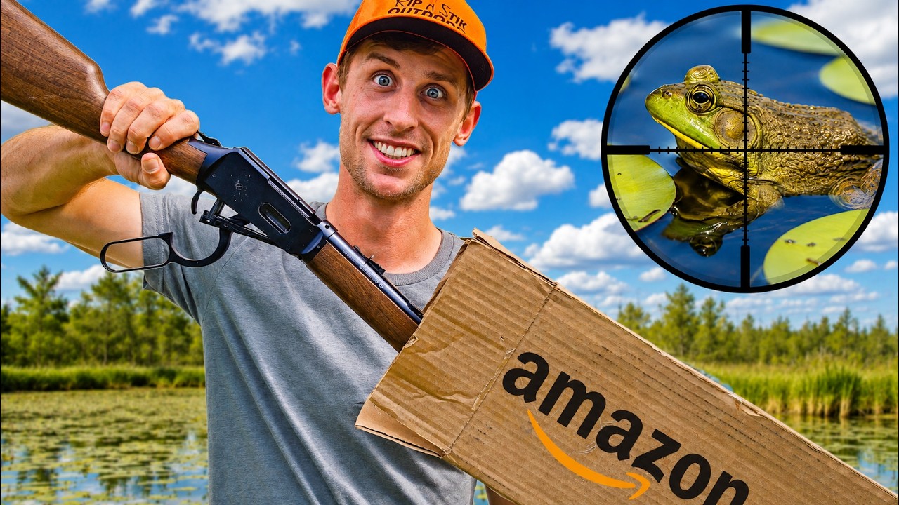Polowanie z najtańszym karabinkiem dźwigniowym z Amazon!