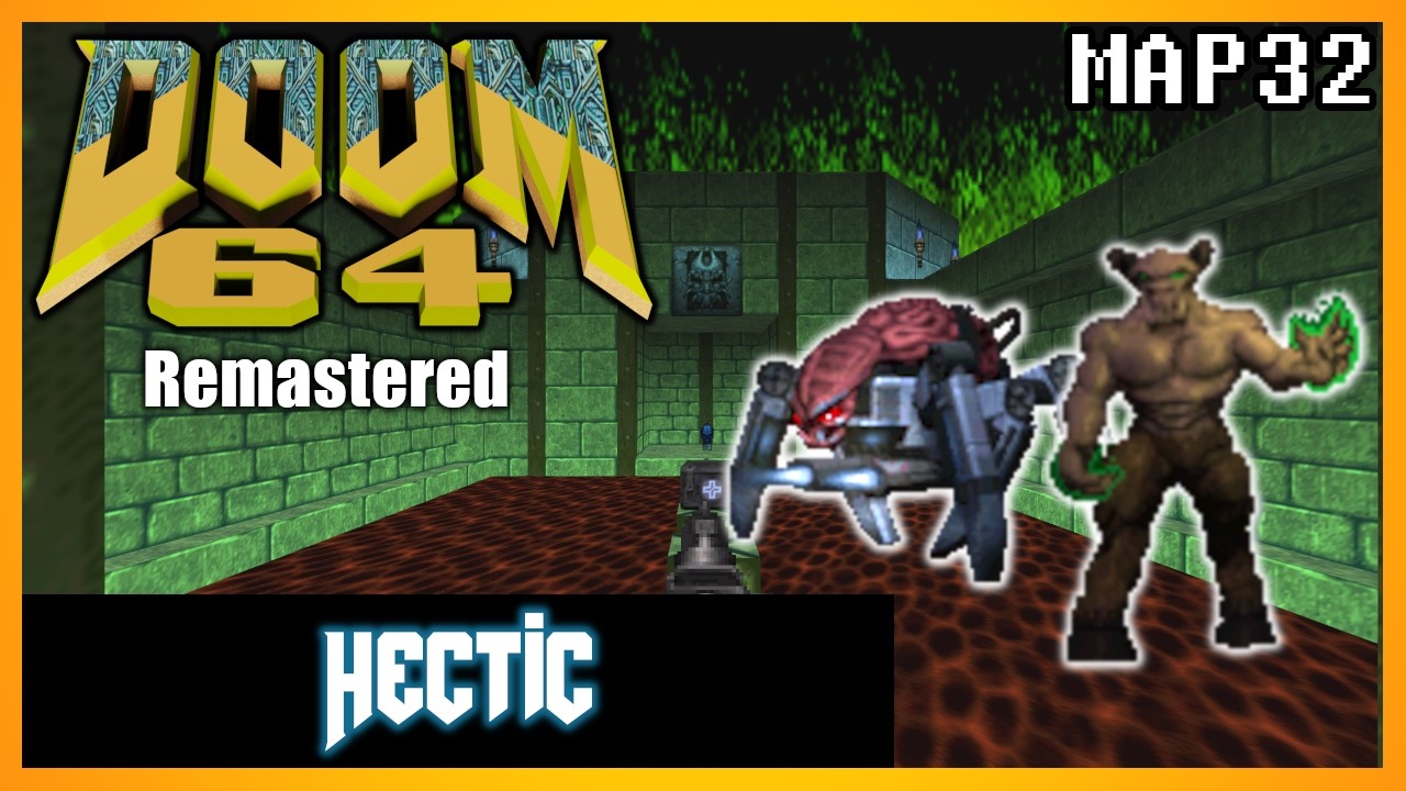 Doom 64 (PC) [4K] | 100% Complete | MAP 32 Hectic