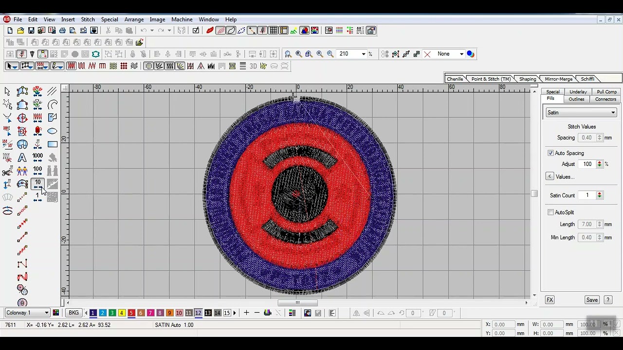Program Bordir Logo  #EmbroideryMachine#BordirModern#MesinBordir