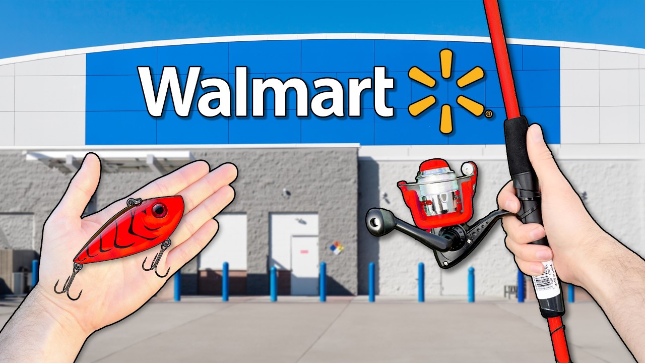 $50 Walmart Budget Fishing Challenge!