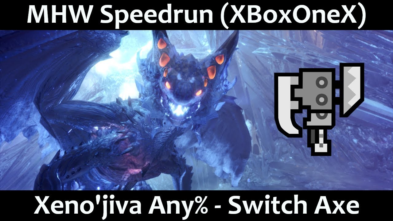 MHW Any% Speedrun - Switch Axe (XBox One X)