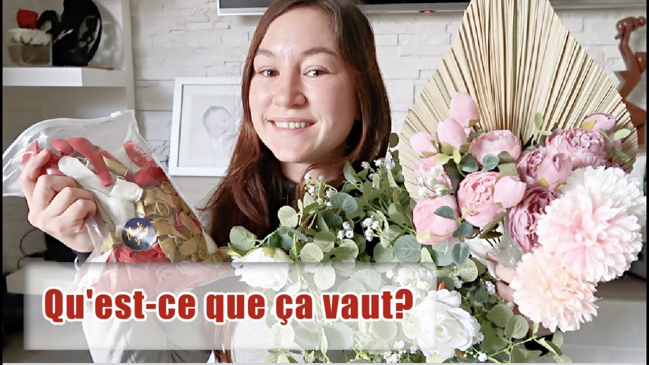 HAUL ALIEXPRESS SPECIAL DECO EVENEMENT: FLEURS ARTIFICIELLES, ARCHE, DECO DE TABLE, BALLONS, ETC...