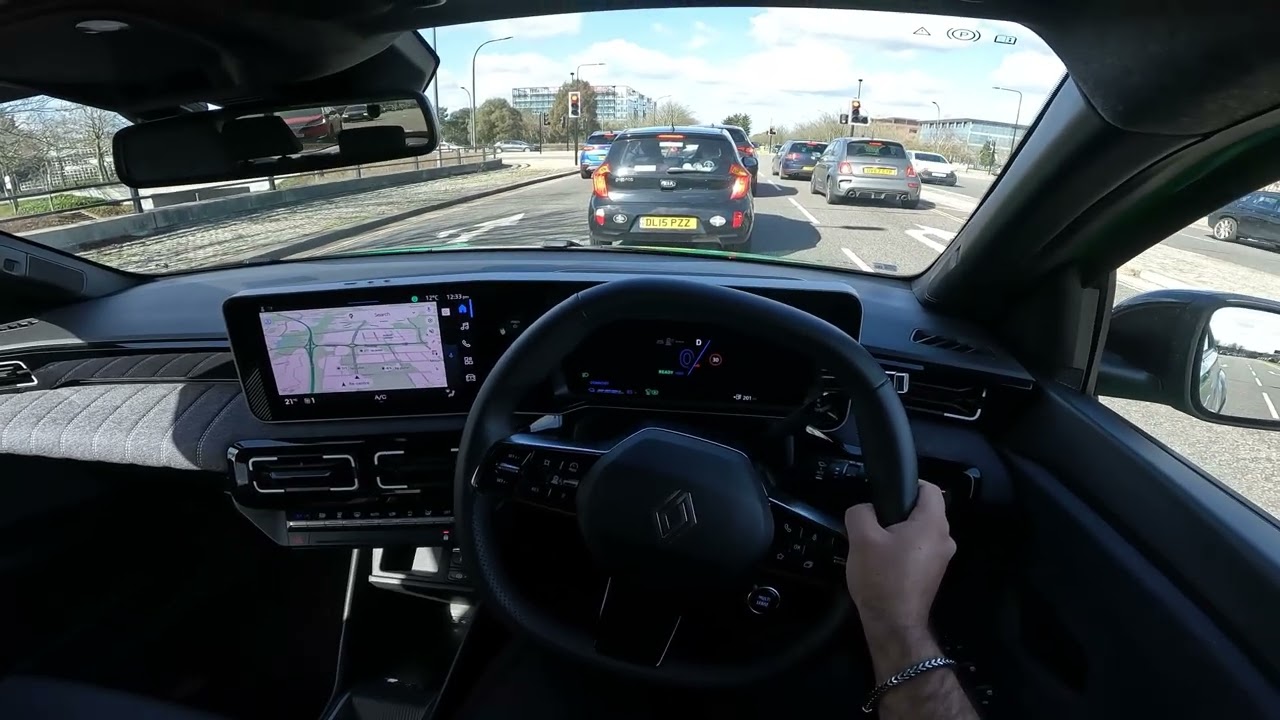2026 Renault 5 E-Tech POV Test Drive | UK Roads, City & Highway in Milton Keynes