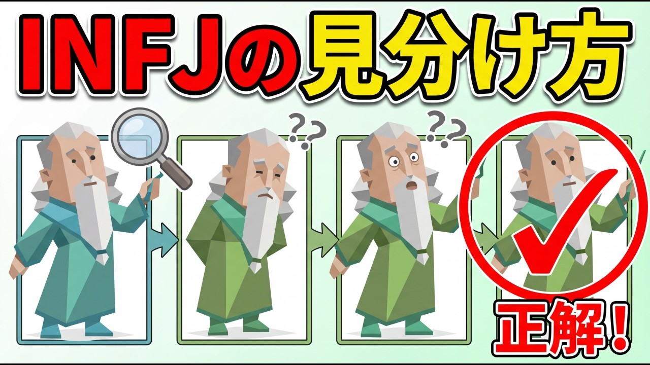 【ひょっとしてあの人...】INFJを見分ける１０の秘訣