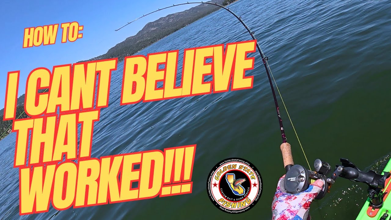 TROUT Fishing - This Method Drives Trout Crazy - Big Bear Lake, CA