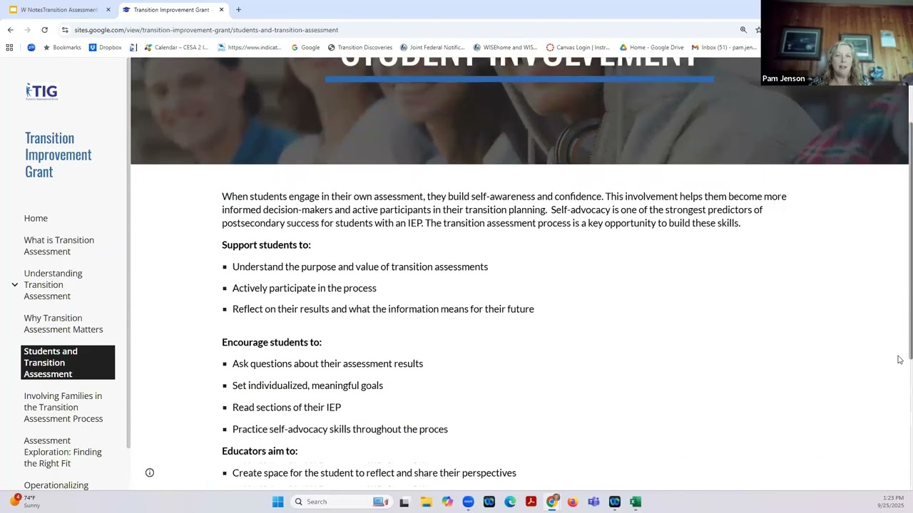 A New Transition Assessment Guide