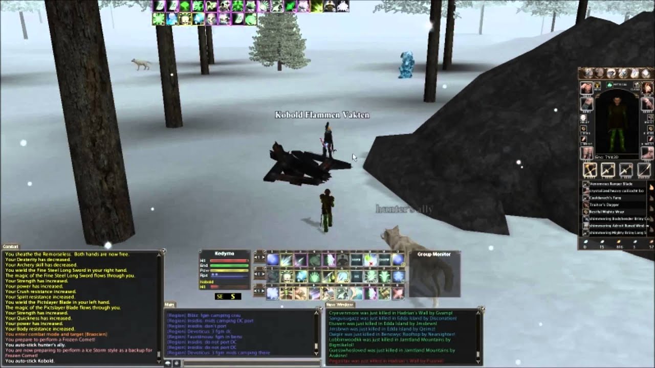 KEDYMA solo ranger DAOC