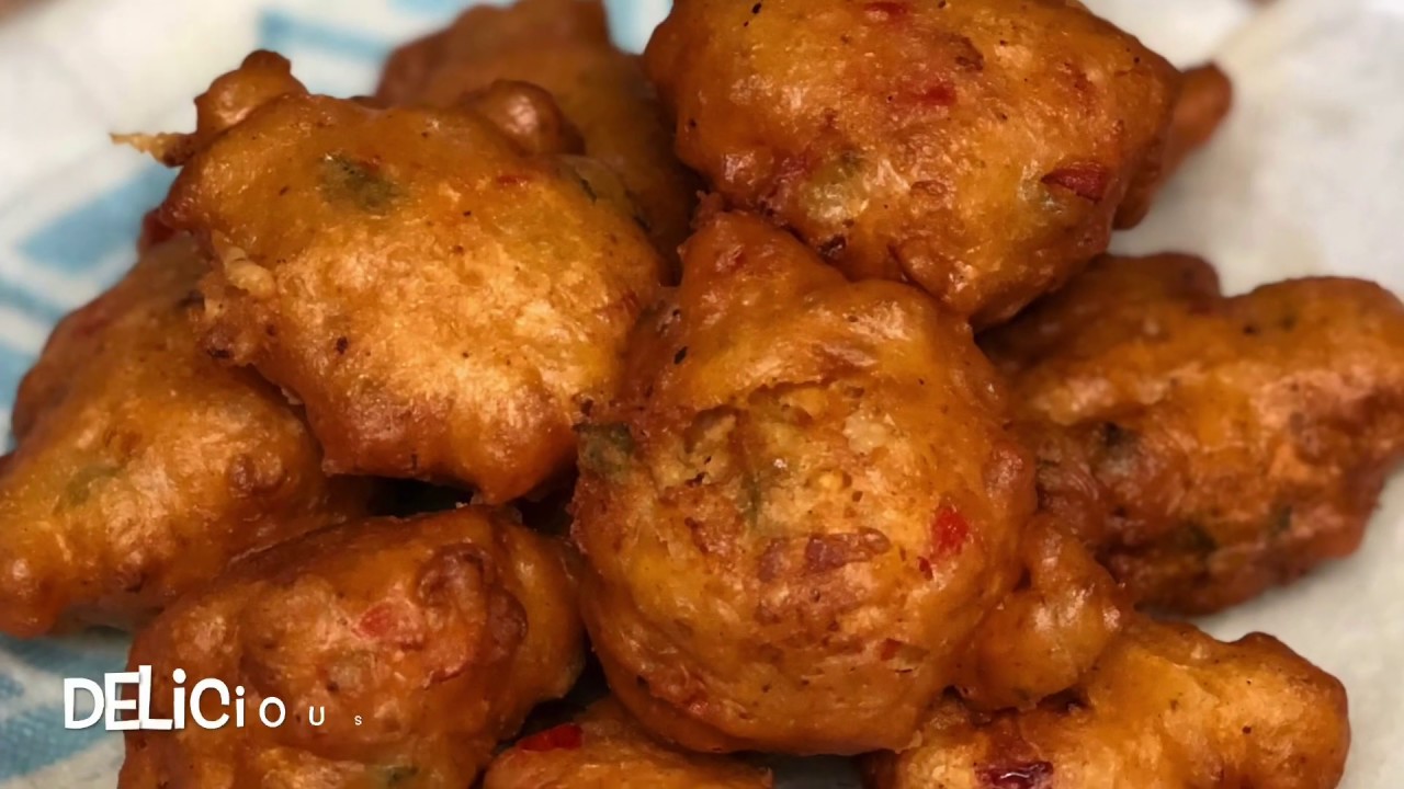 CONCH FRITTERS (FULLY LOADED)