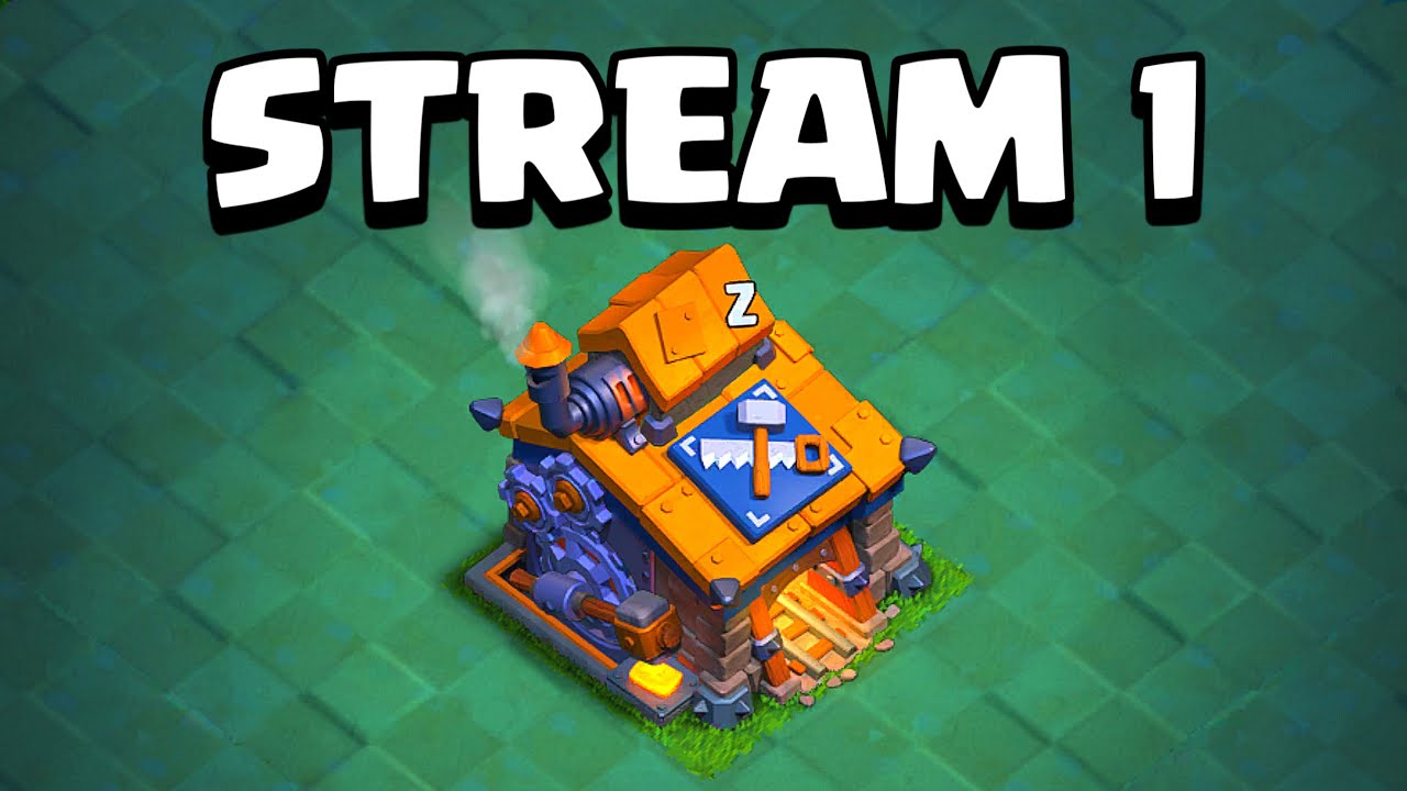 Becoming #1 In Builder Base Stream #1 Clash of Clans
