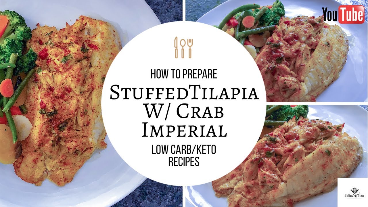 Stuffed Tilapia w/ Crab Imperial