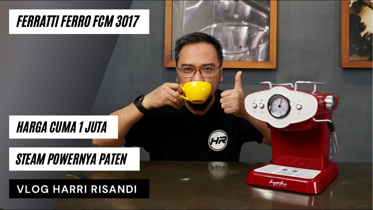 MESIN KOPI FERRATTI FERRO FCM 3017 CUMA 1 JUTA RUPIAH