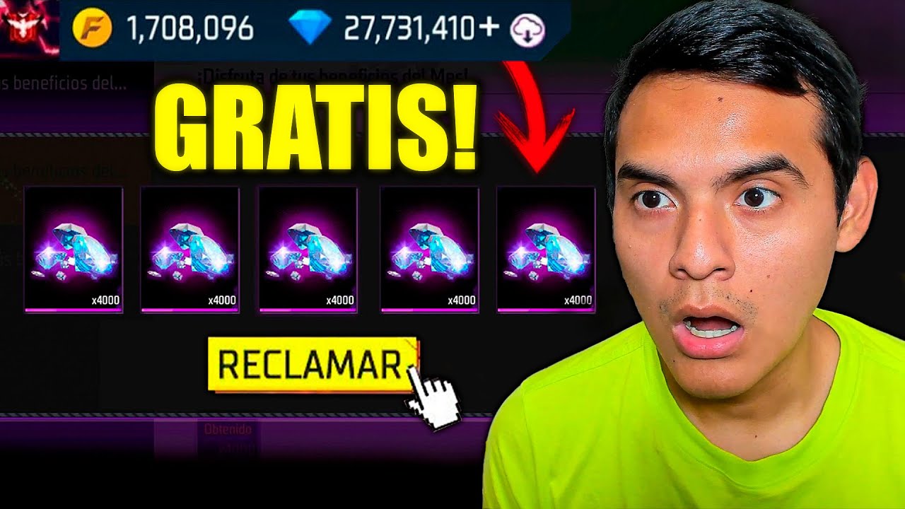 PROBE las MEJORES APPS para GANAR DIAMANTES en FREE FIRE 😱 FUNCIONAN?