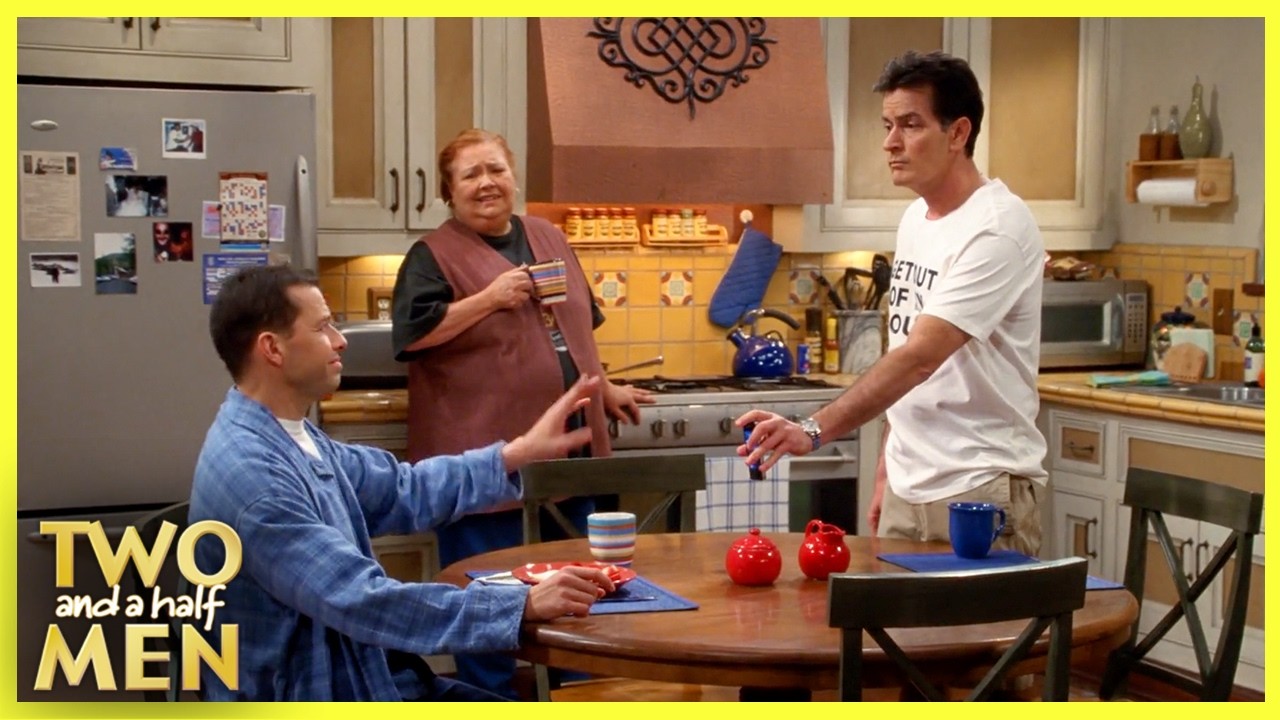 Charlie’s Date Isn’t Using Him... Is She? | Two and a Half Men