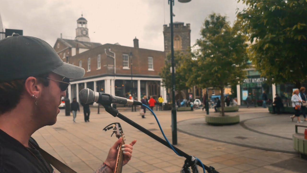 Same Old Conversations by YVNGERROR @ Uxbridge High Street (Acoustic Performance)
