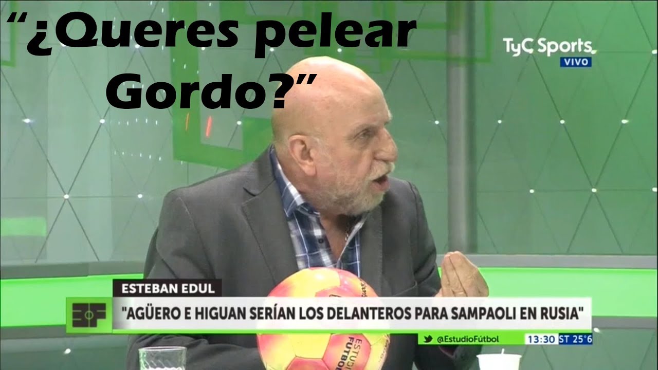 Pagani lo invito a pelear a Palacios / Estudio Futbol