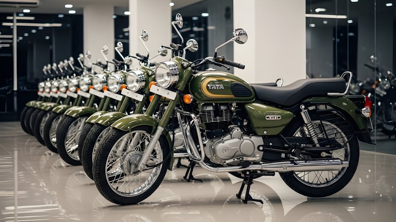 2026 Tata Classic 110cc 🔥 Army Green Beauty | Mileage, Power & Classic Look Shocks Everyone! 😱