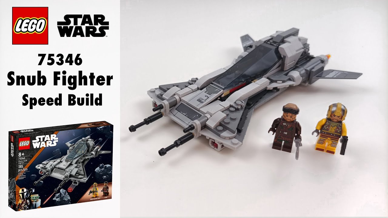 LEGO Snub Fighter 75346 Speed Build Star Wars