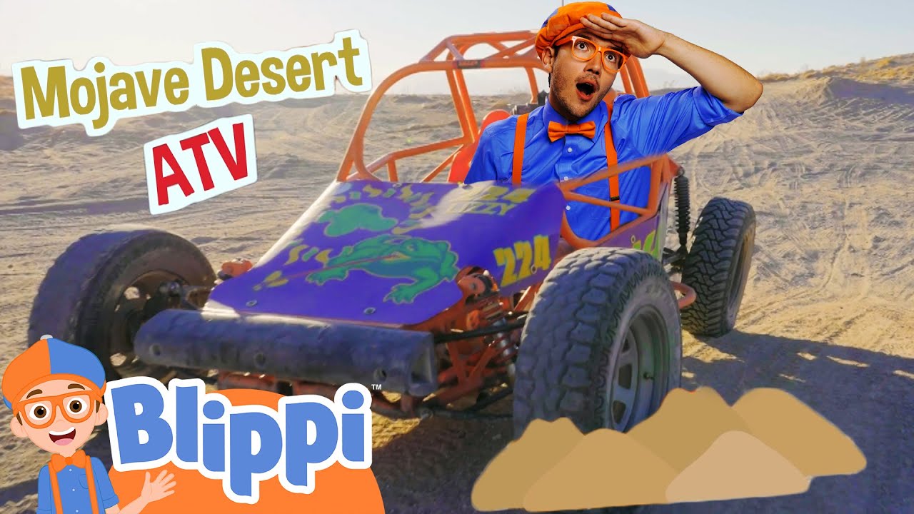 Blippi Rides an ATV Off Road! | Vehicle Adventures For Children | Educational Videos For Kids