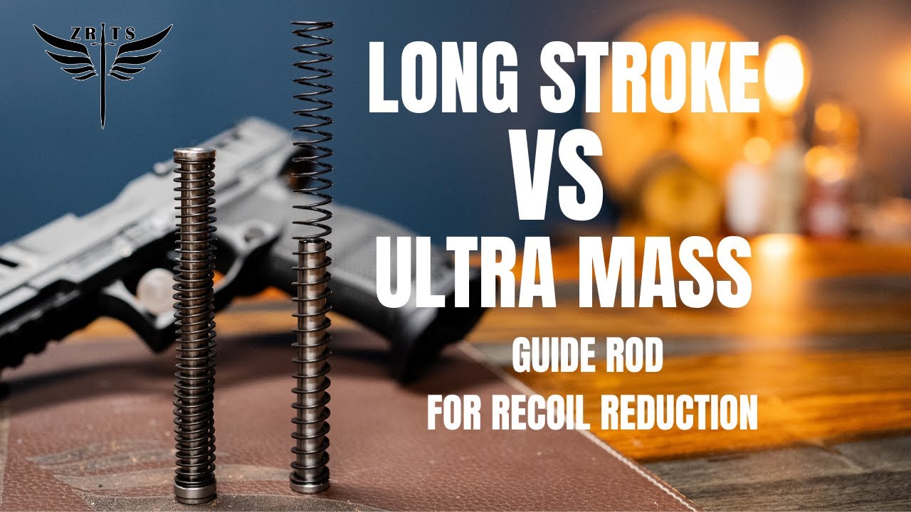 From Flatter to Flattest: ZR Tactical's Long Stroke Guide Rod vs. Ultra Mass Guide Rod