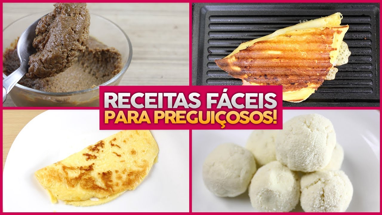 7 RECEITAS FIT RÁPIDAS PARA PREGUIÇOSOS!