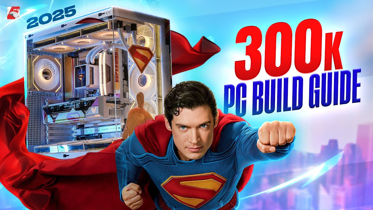 300K PC Build Guide 2025 | Ft. ASUS TUF BTF