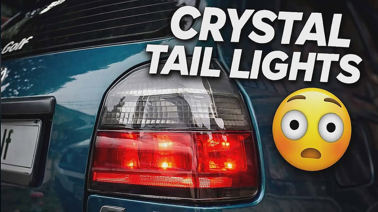 Vw Golf 3 Crystal Taillights Upgrade - Step By Step