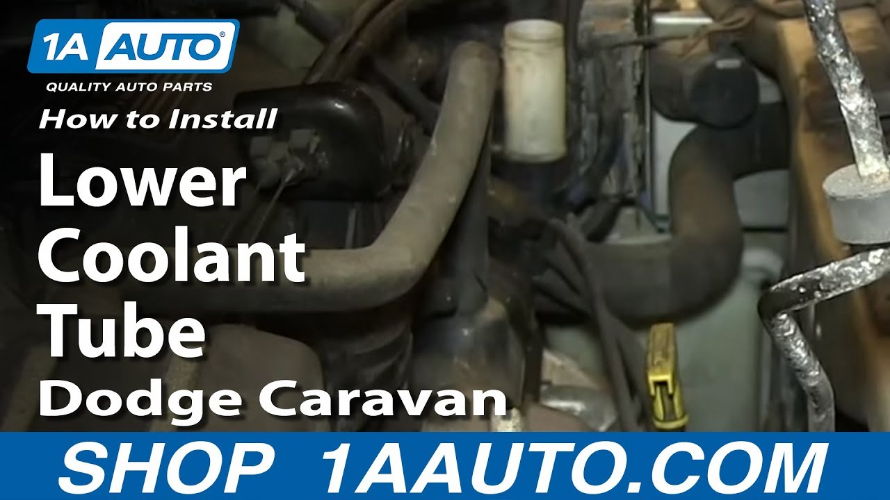 Как заменить впускной патрубок охлаждающей жидкости Dodge Grand Caravan 2010-2011 годов