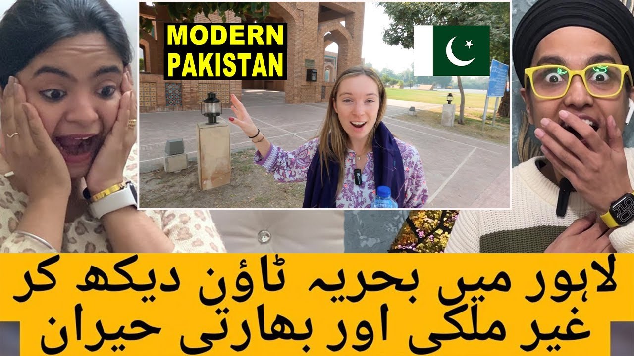 Foreigners Exploring Modern Pakistan Bahria Town