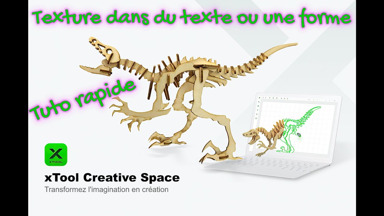 tuto rapide Texture dans du texte ou une forme