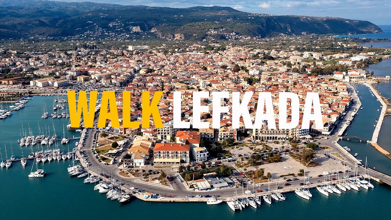 Lost in Beautiful Lefkada Old Town, Greece