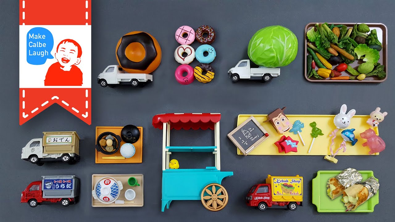 Learning Vegetables and special food with food miniature