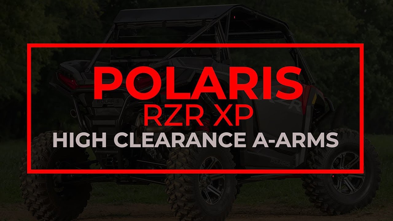 How to Install SuperATV's High Clearance A-arms on the Polaris RZR XP/XP 1000