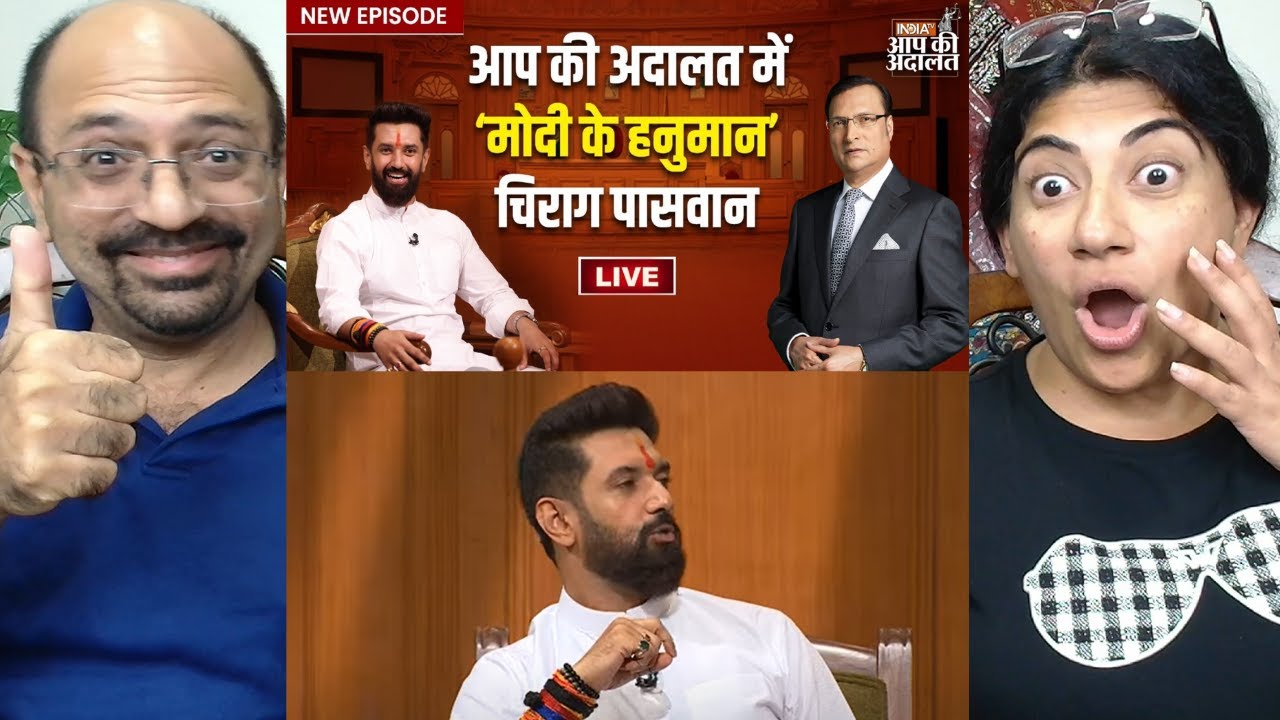 Chirag Paswan in Aap Ki Adalat LIVE: आप की अदालत में 'मोदी के हनुमान' Chirag Paswan | Rajat Sharma