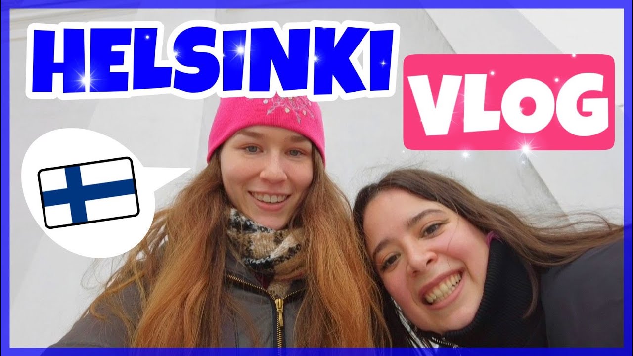 Helsinki City Center Tour ❄️ Winter Staycation Vlog in Finnish [Fin/Eng Subs]