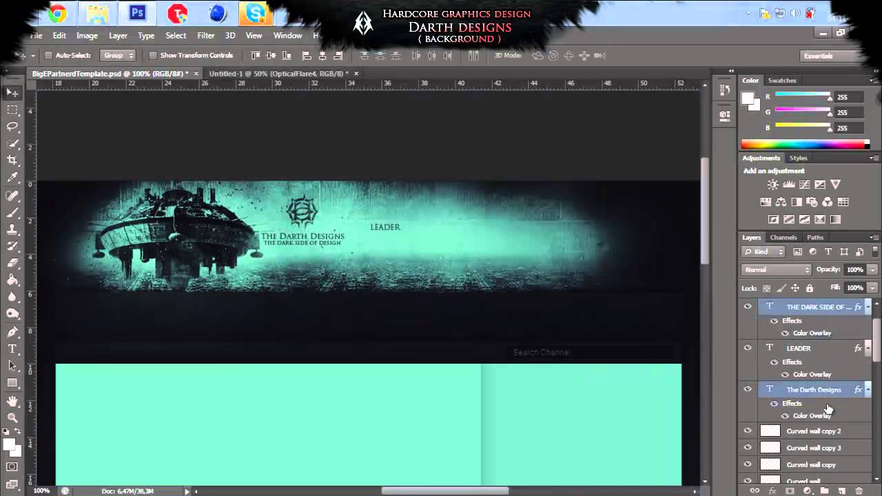 " Darth Designs " A Background SpeedArt by: DarK Synx.