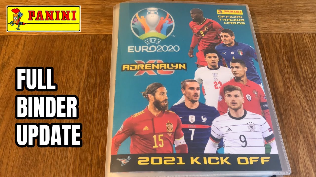 Full Binder Update! COMPLETED !  Panini UEFA Euro 2021 KICK OFF Adrenalyn XL 20/21