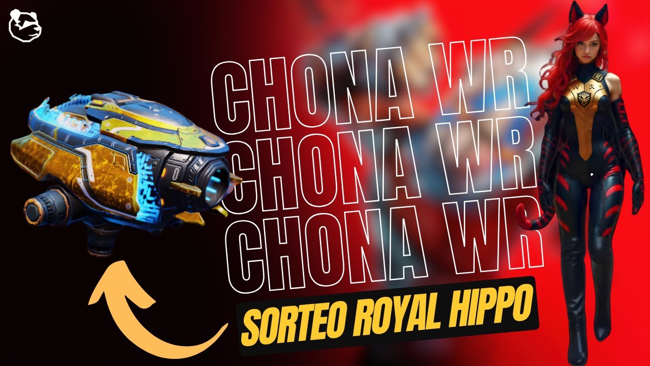 🔥 🔥 Sorteo de Armas ROYAL HIPPO (x3) Con Chona WR @_xCHONAx #warrobots  🔥 🔥