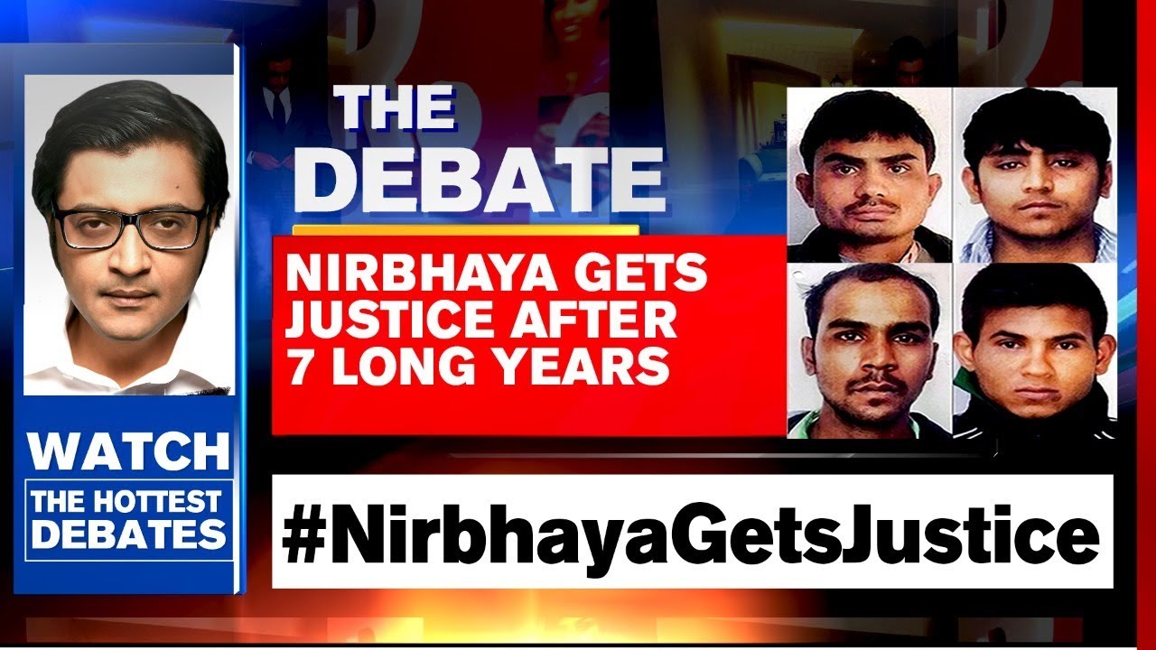 Nirbhaya Gets Justice After 7 Long Years | The Debate With Arnab Goswami