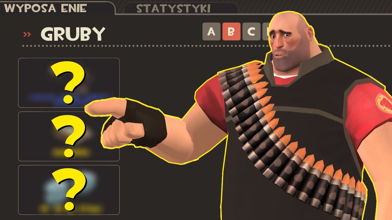 3 Najlepsze ZESTAWY BRONI dla Grubego - jaki Loadout wybrać? Poradnik Team Fortress 2