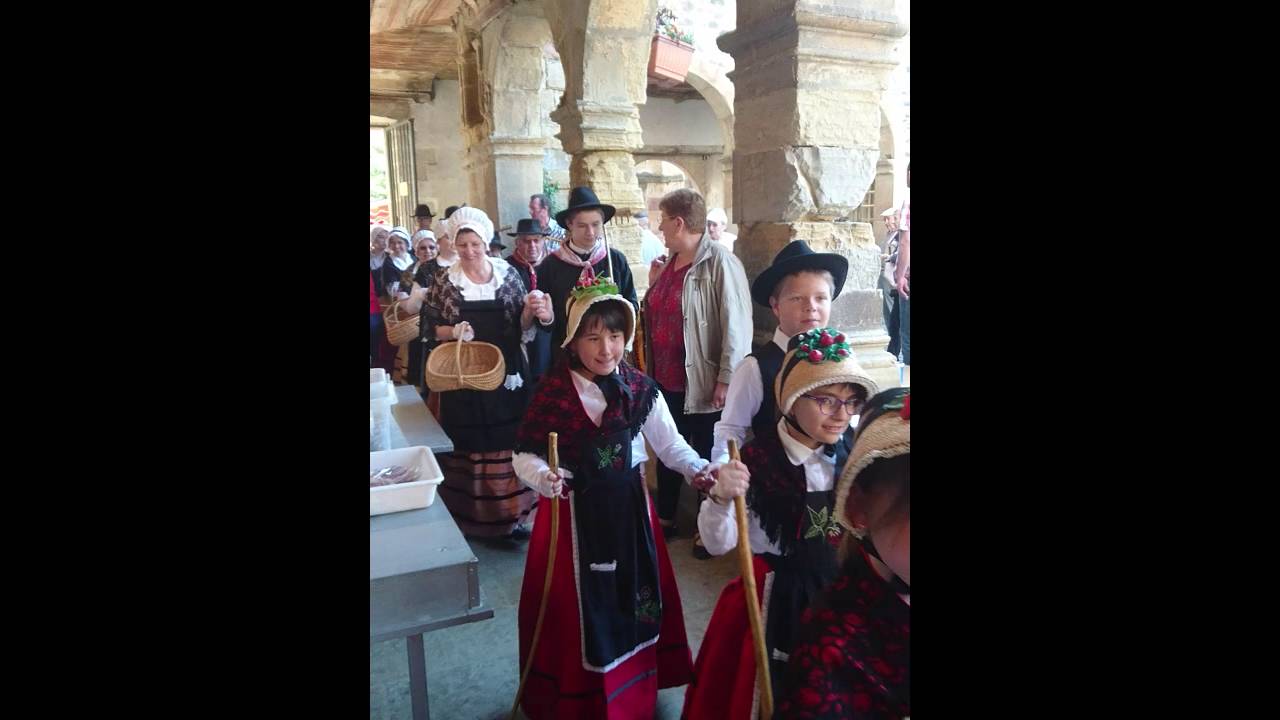 Le folklore &agrave; l'honneur, lors de la F&ecirc;te de l'Estive &agrave; St Geniez d'Olt