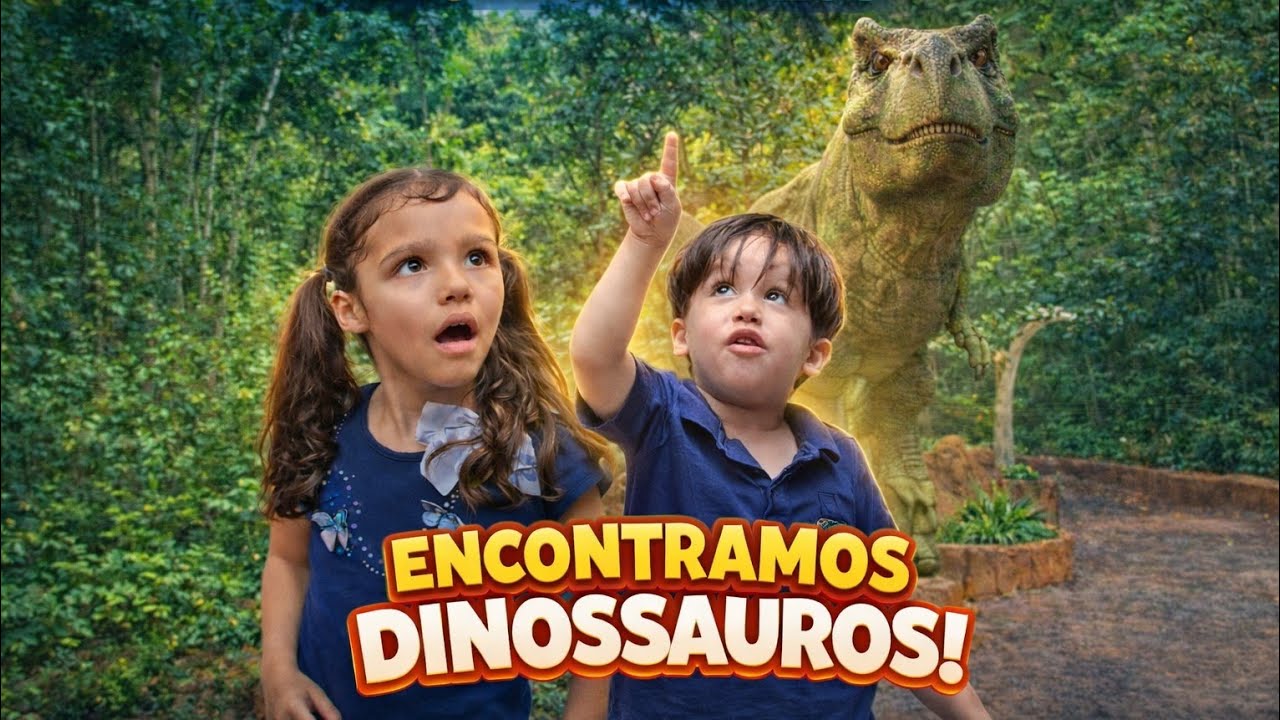 Depois do Zoológico… OLHA onde a gente foi parar 😱🦖 | Aventura no Mundo Dino!