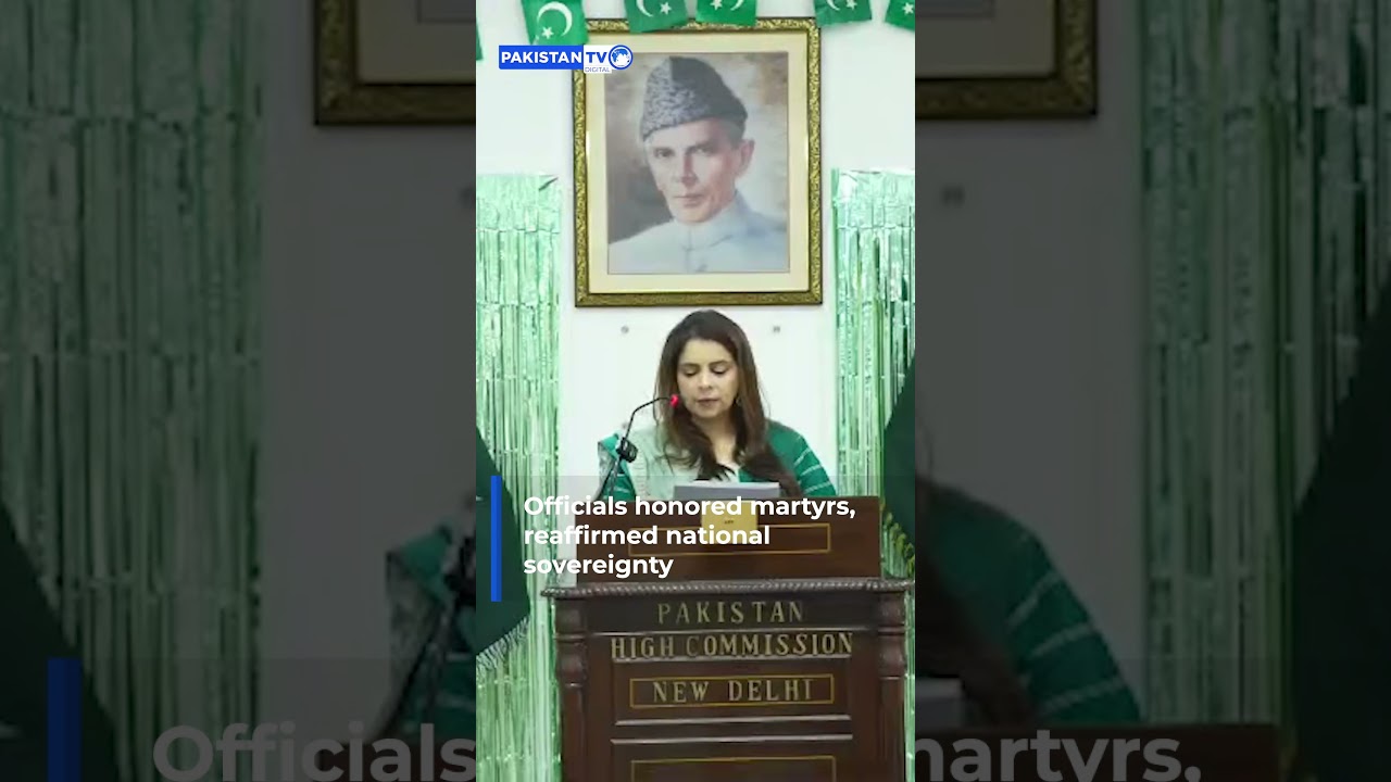 Pakistan Day celebrated at Pakistan High Commission in New Delhi with flag-hoisting ceremony