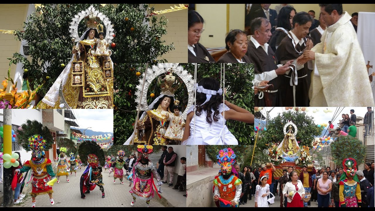 LA VIRGEN DEL CARMEN Y LA DANZA LOS DIABLICOS 16 de Julio 2024 DÍA CENTRAL  HUANCABAMBA PIURA