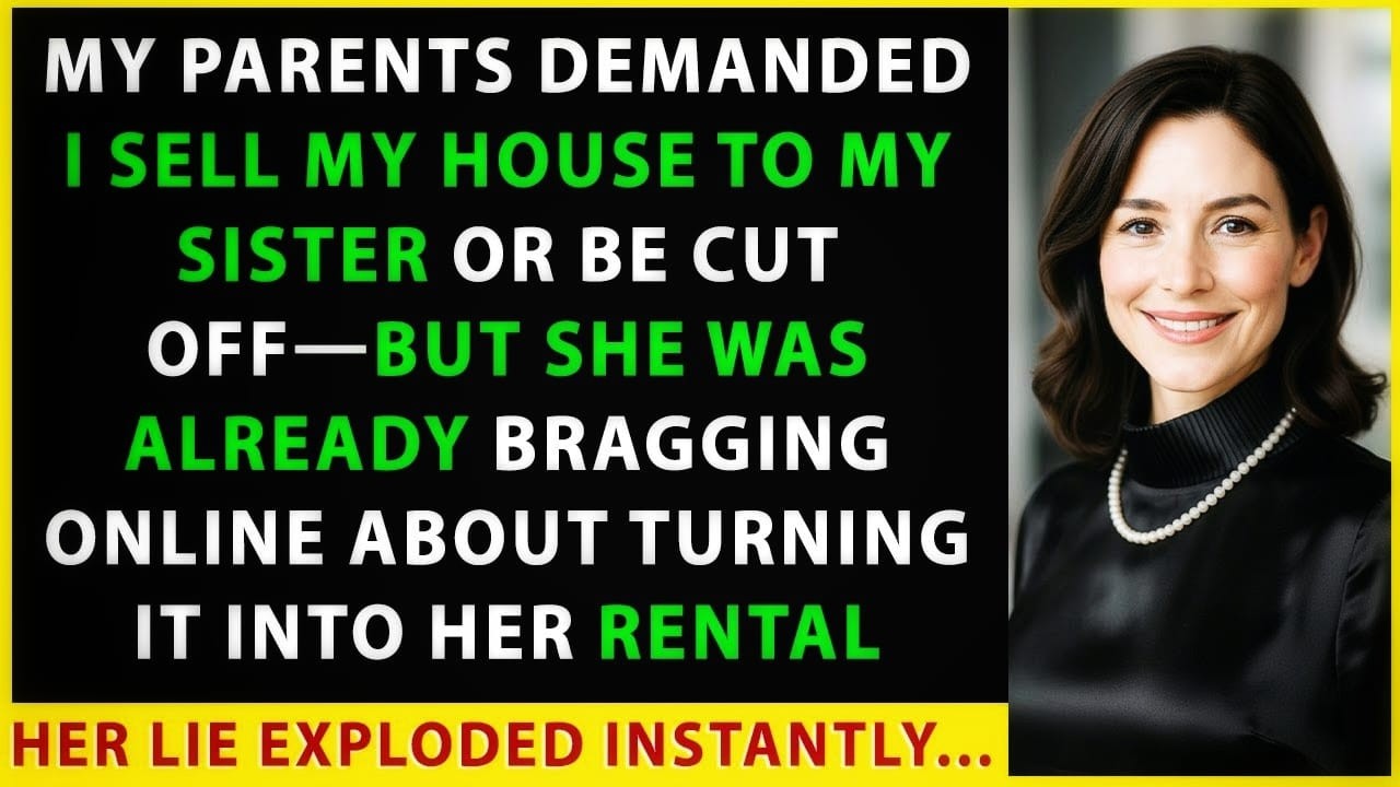 My Parents Demanded I Sell My House to My Sister or Be Disowned—But Her CEO Already Had Other Plans