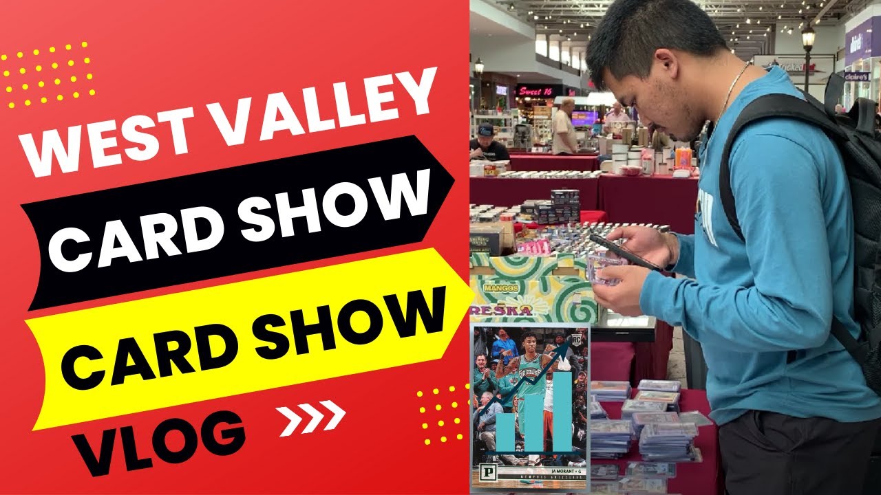 Spending $600 at a Card Show at a Mall? | Crazy Deals! |Valley Fair Mall Card Show Vlog