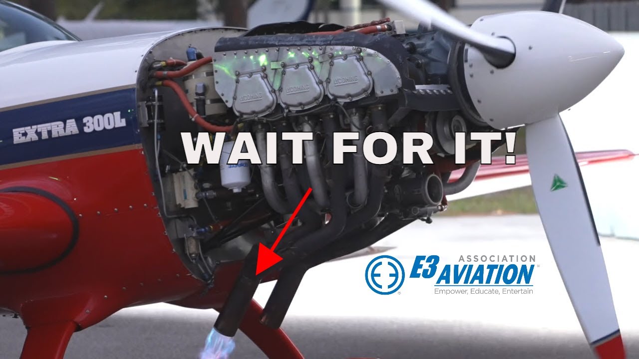 Part 2 -Extra 300 Smoke System Aerobatic Aircraft Out The Tail Pipes